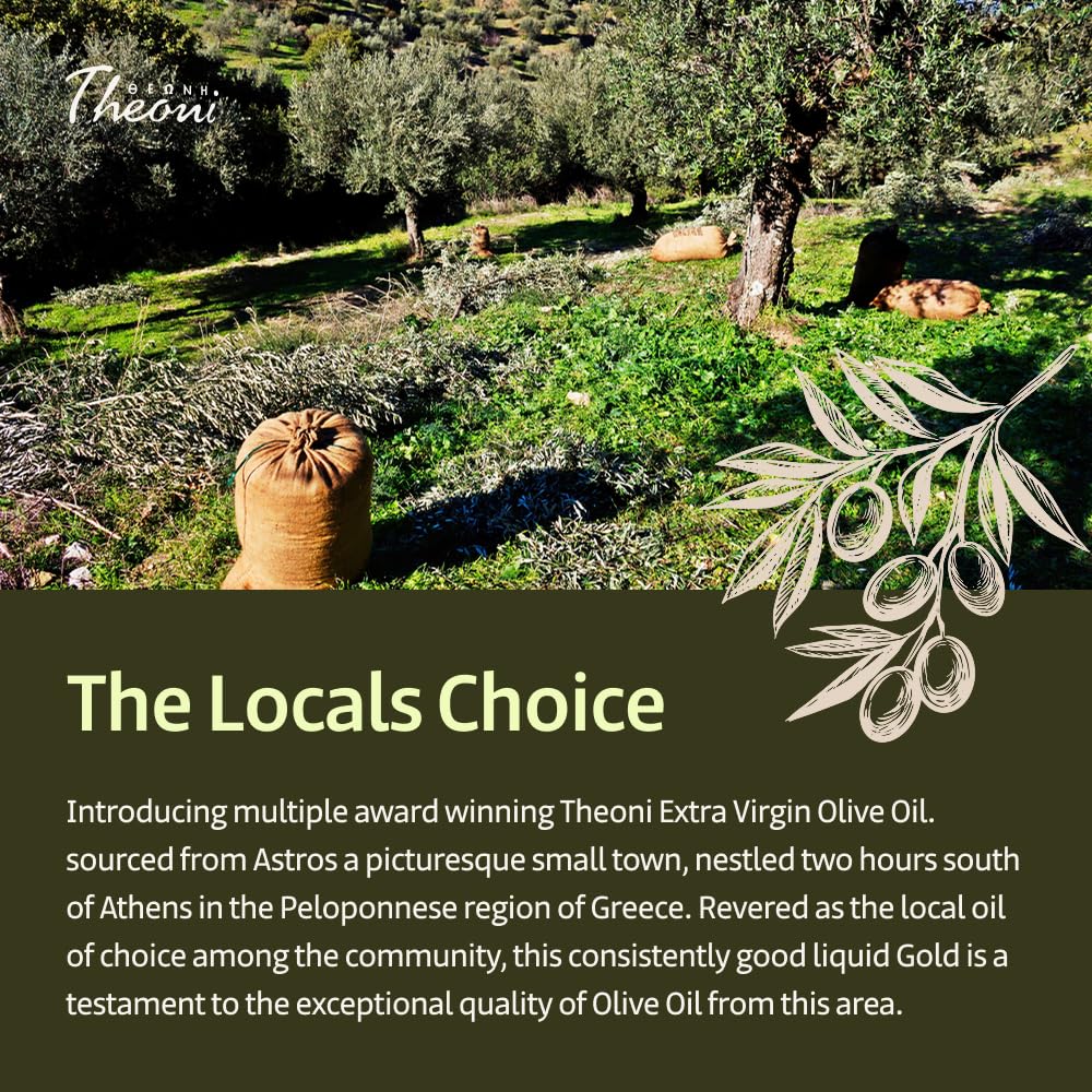 Theoni Extra Virgin Olive Oil (5 Litres TIN)
