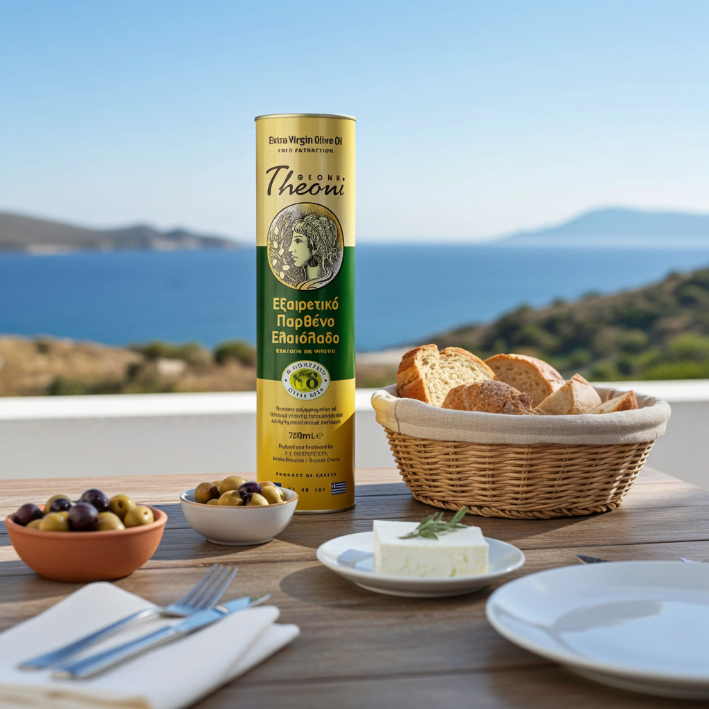 Theoni Extra Virgin Olive Oil (750ml TIN)